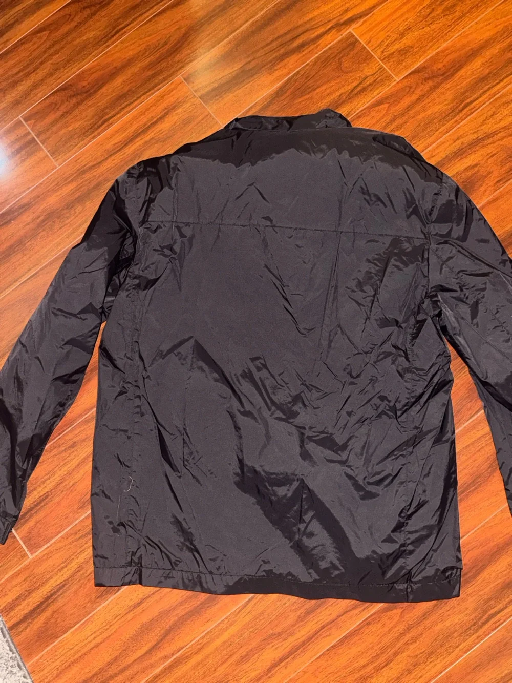 Levi's Black Hooded Military Field Jacket with Hi-Fi Patch